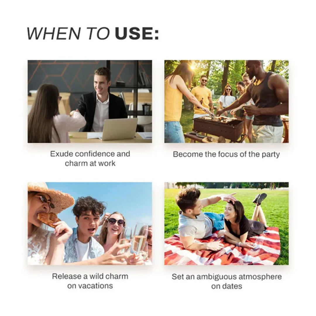 Lasting Charming Perfume Enhanced Pheromone Fresh Fragrance Dating Atmosphere Sexy Attractive Boost Confidence Men Daily Perfume