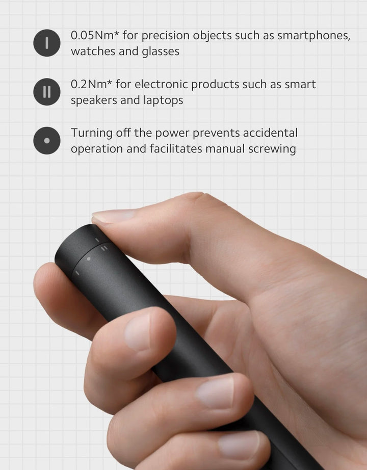 Xiaomi Mijia Electric Precision Screwdriver Magnetic Kit with 24 PCS Screw Heads Power Tools Sets for Smart Home PC Phone Repair