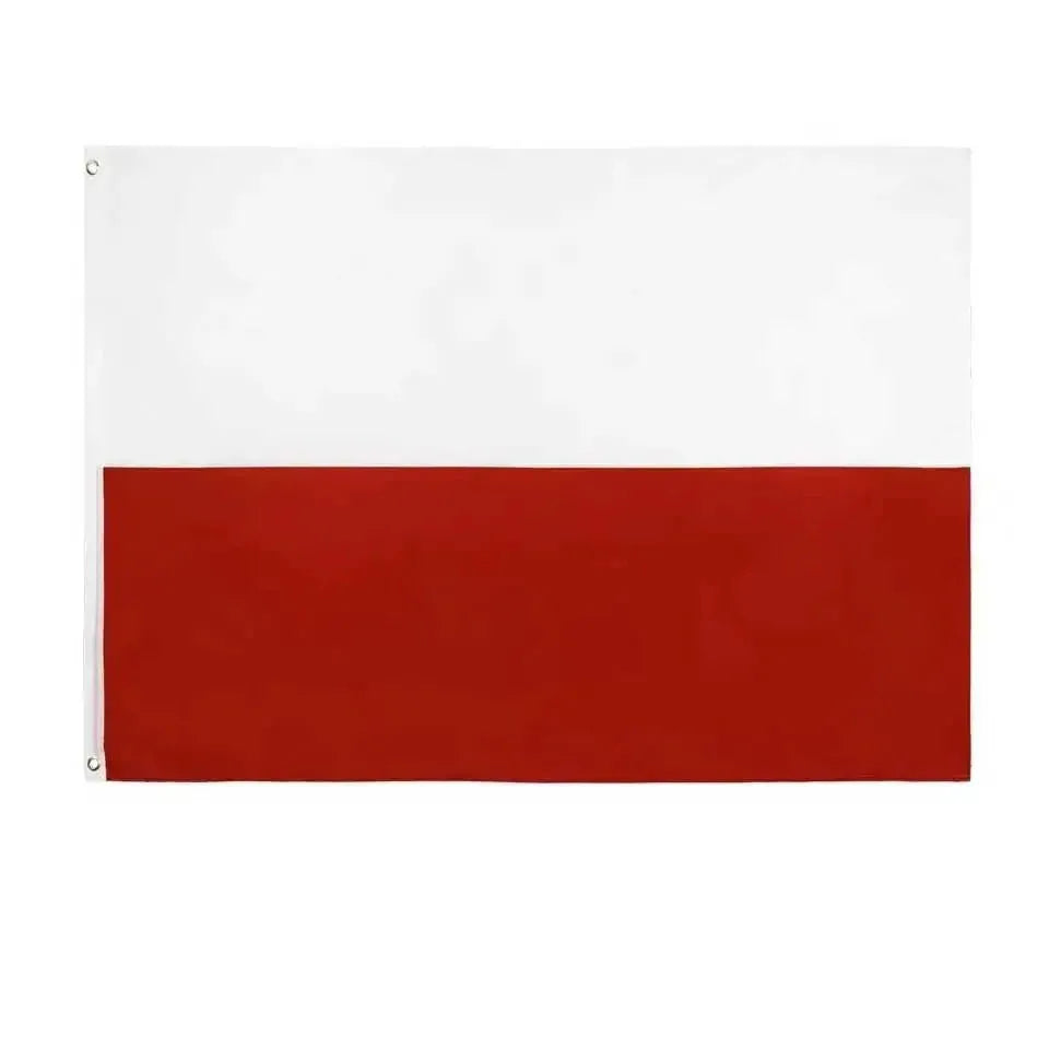 7 linie egygold Oscams Polska Slovakia flag Clines Red Europe Poland Germany 4k flag europa Indoor Outdoor Europe Oscam flags