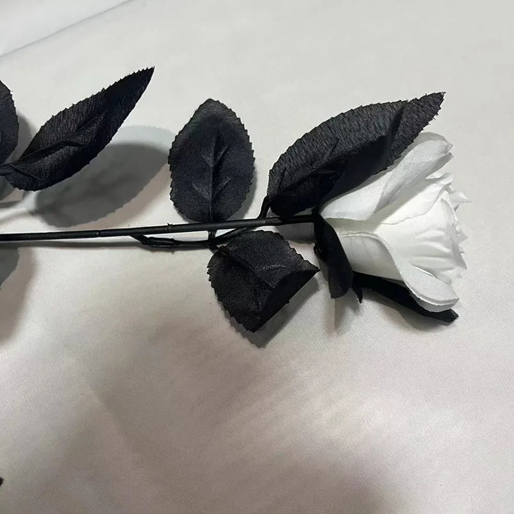 Artificial Black Rose Heads