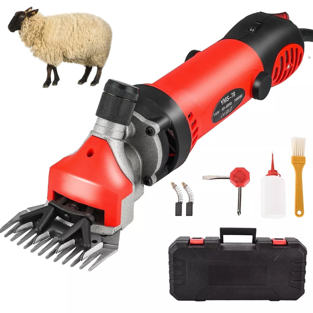 Sheep Shears 900W 6 Speeds Professional Electric Sheep Clippers, Alpacas, Goats and Thick Coat Animals, Farm Livestock Grooming Kit