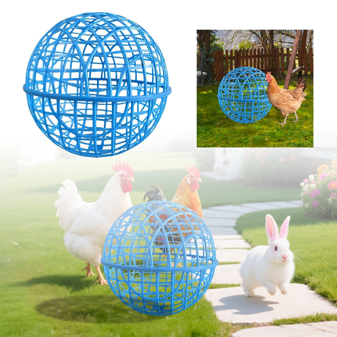 Simple Movable Chicken Coop, Poultry Cages, Farm Courtyard Outdoor Accessible Rolling Rabbit Hutch Chicken Coop,Preventing Dog Bites Trampled by Horse B