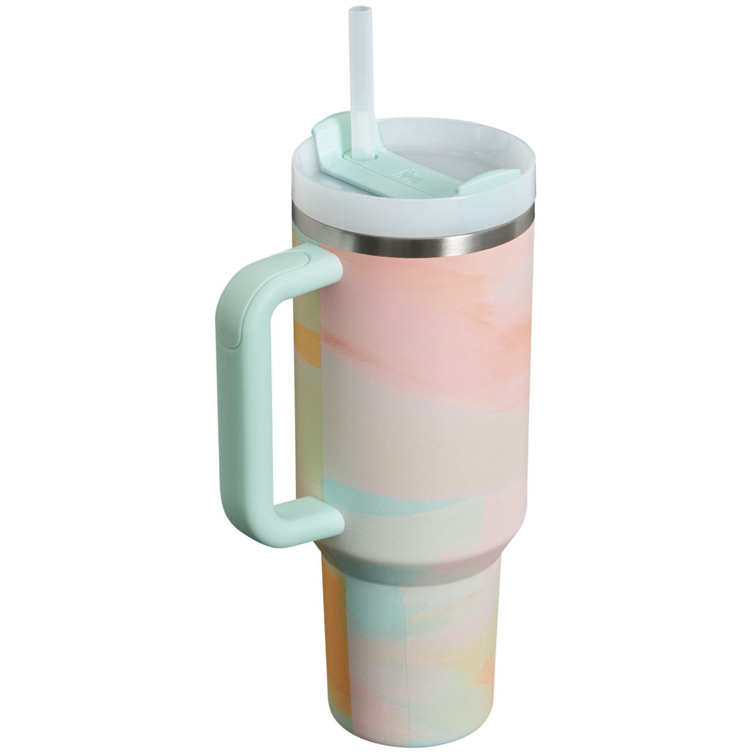 Stanley Quencher H2.0 Warm Serene Brushstrokes Tumbler