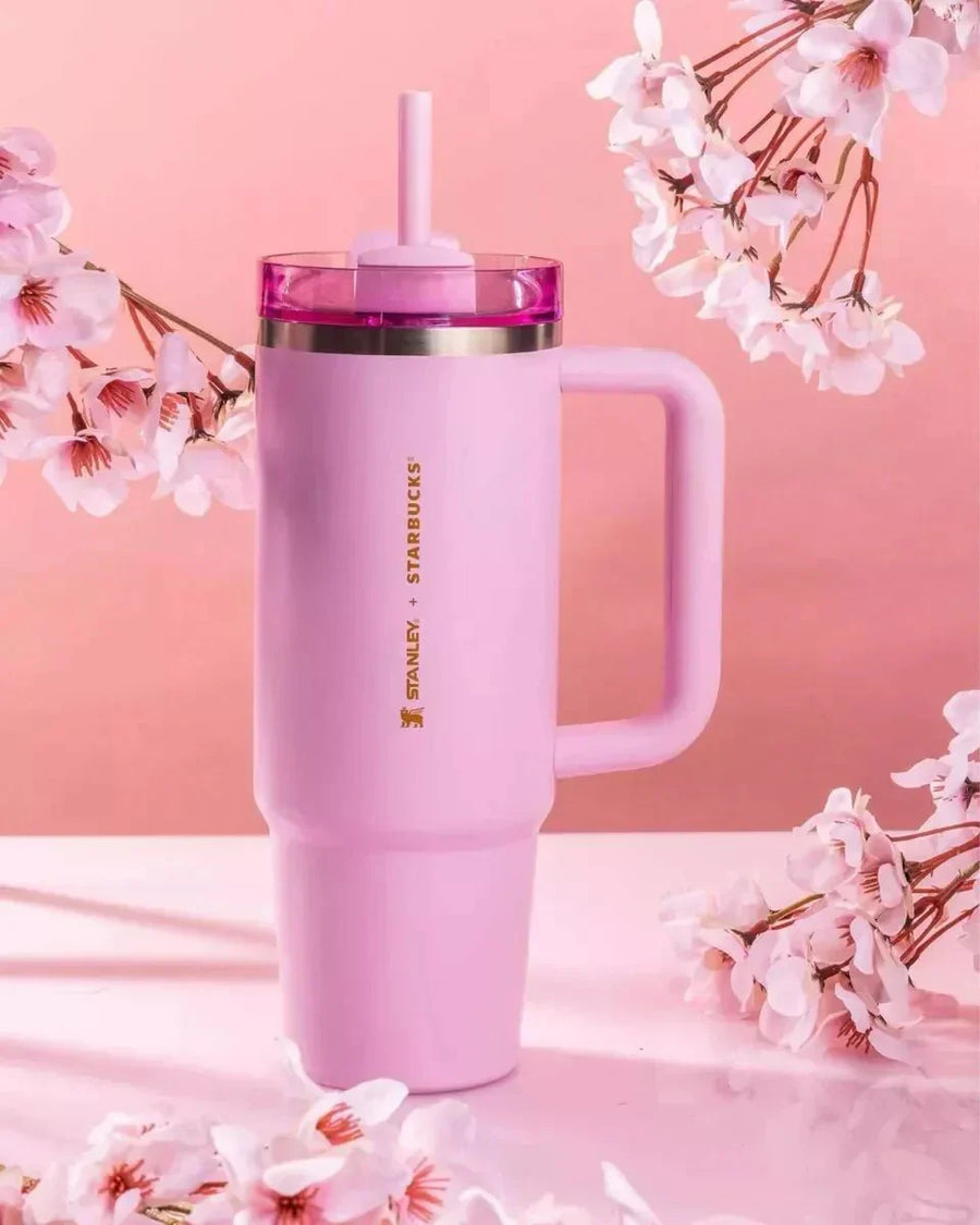 Stanley x Starbucks Pink Rose Tumbler