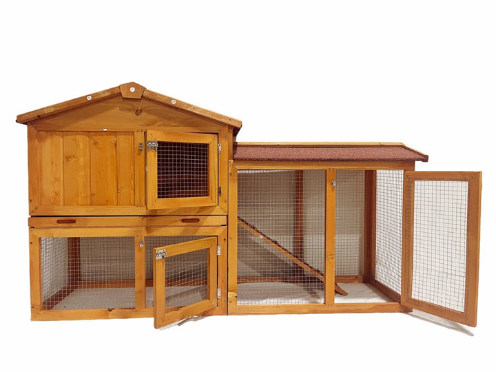 Sturdy Outdoor Chicken Coop for Playground Safety - Portable Poultry Pen with Locking Door, Ventilated Shelter, and Predator-Proof Design for Backyard Flocks