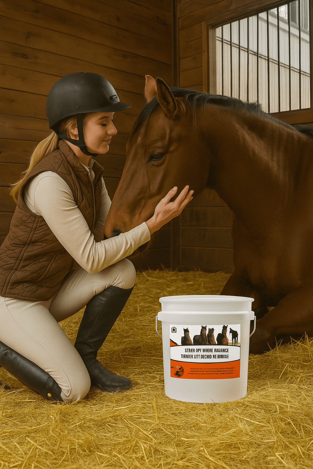 Super-Min™ EQUINE GoGro™ Fly Away Garlic (20lb Economy Pail)