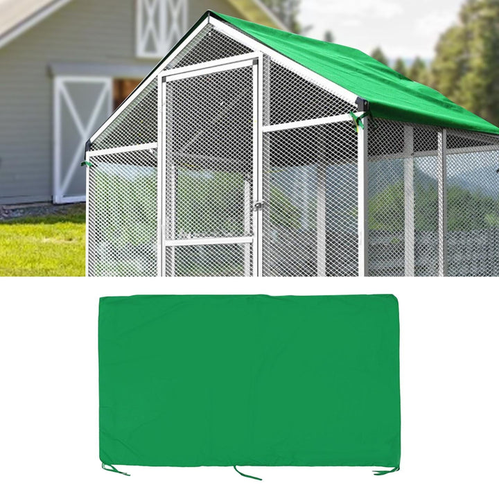 TOOYFUL Chicken Coop Cover Canopy, Dustproof Chicken Cage Cover, Easy to Install Waterproof Cover Shade Cloth for Outdoor