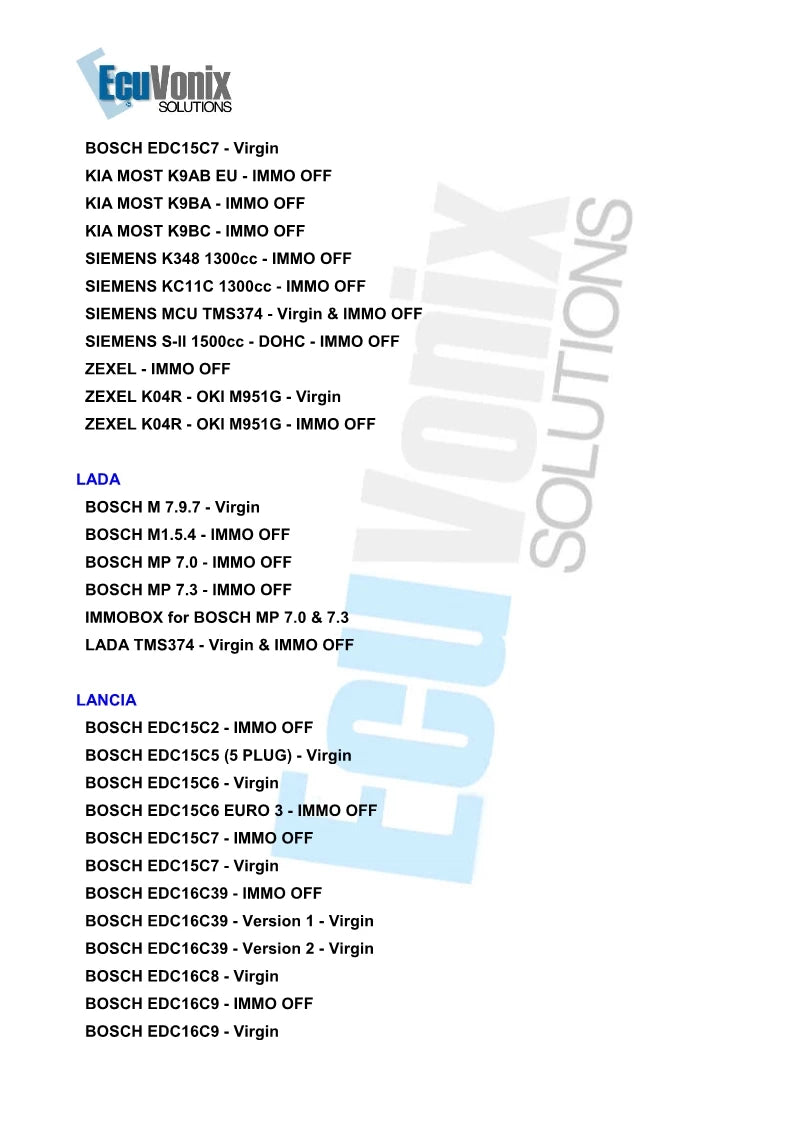 EcuVonix 3.2 Hot IMMO Universal Decoding V3.2 Remove IMMO Off with Keygen Unlimited Crack EcuVonix 3.2 Send link or CD or USB