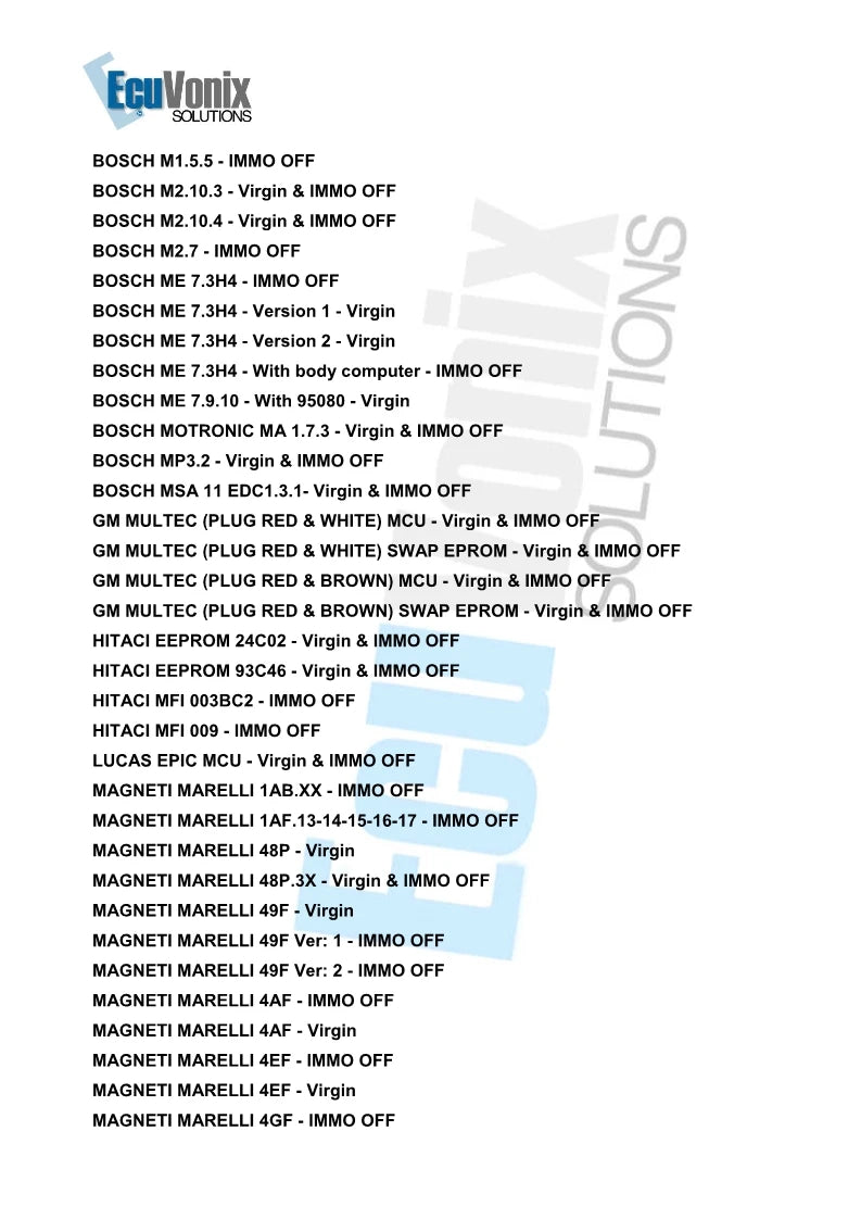 EcuVonix 3.2 Hot IMMO Universal Decoding V3.2 Remove IMMO Off with Keygen Unlimited Crack EcuVonix 3.2 Send link or CD or USB