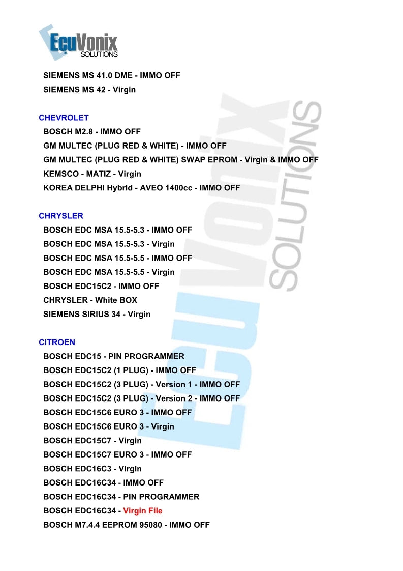EcuVonix 3.2 Hot IMMO Universal Decoding V3.2 Remove IMMO Off with Keygen Unlimited Crack EcuVonix 3.2 Send link or CD or USB