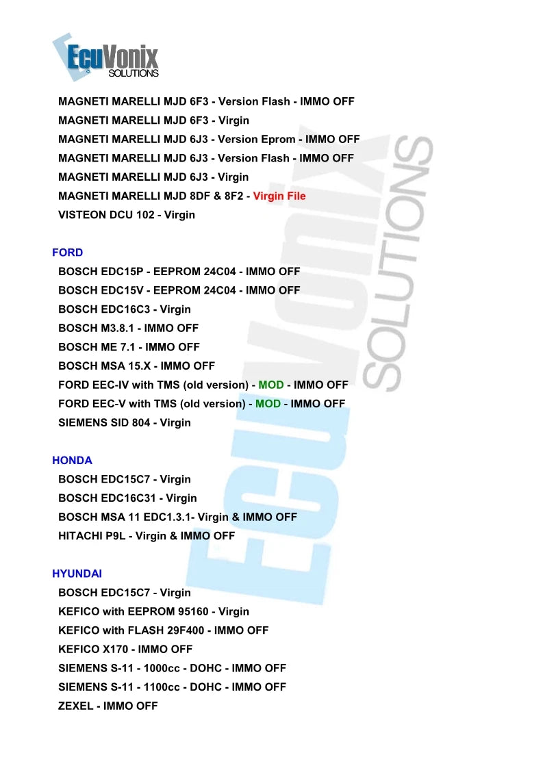 EcuVonix 3.2 Hot IMMO Universal Decoding V3.2 Remove IMMO Off with Keygen Unlimited Crack EcuVonix 3.2 Send link or CD or USB