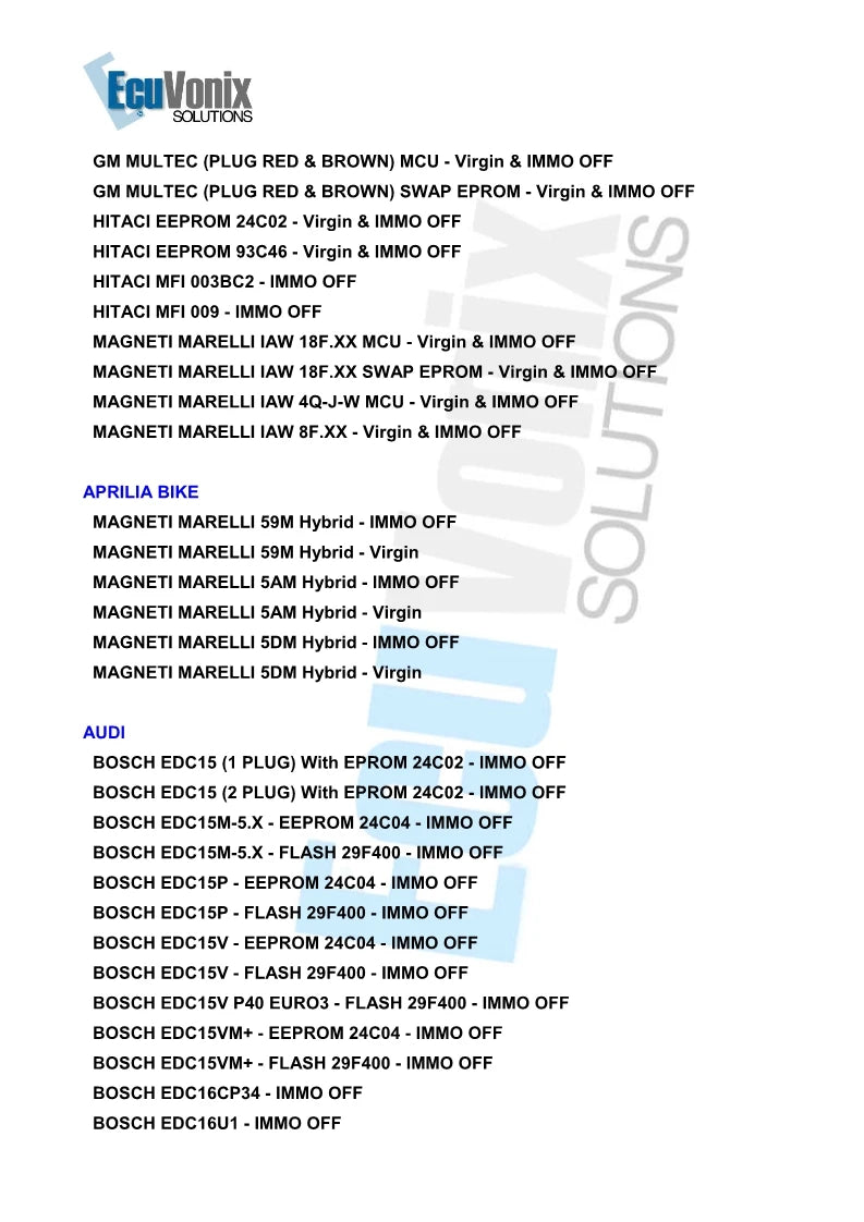 EcuVonix 3.2 Hot IMMO Universal Decoding V3.2 Remove IMMO Off with Keygen Unlimited Crack EcuVonix 3.2 Send link or CD or USB