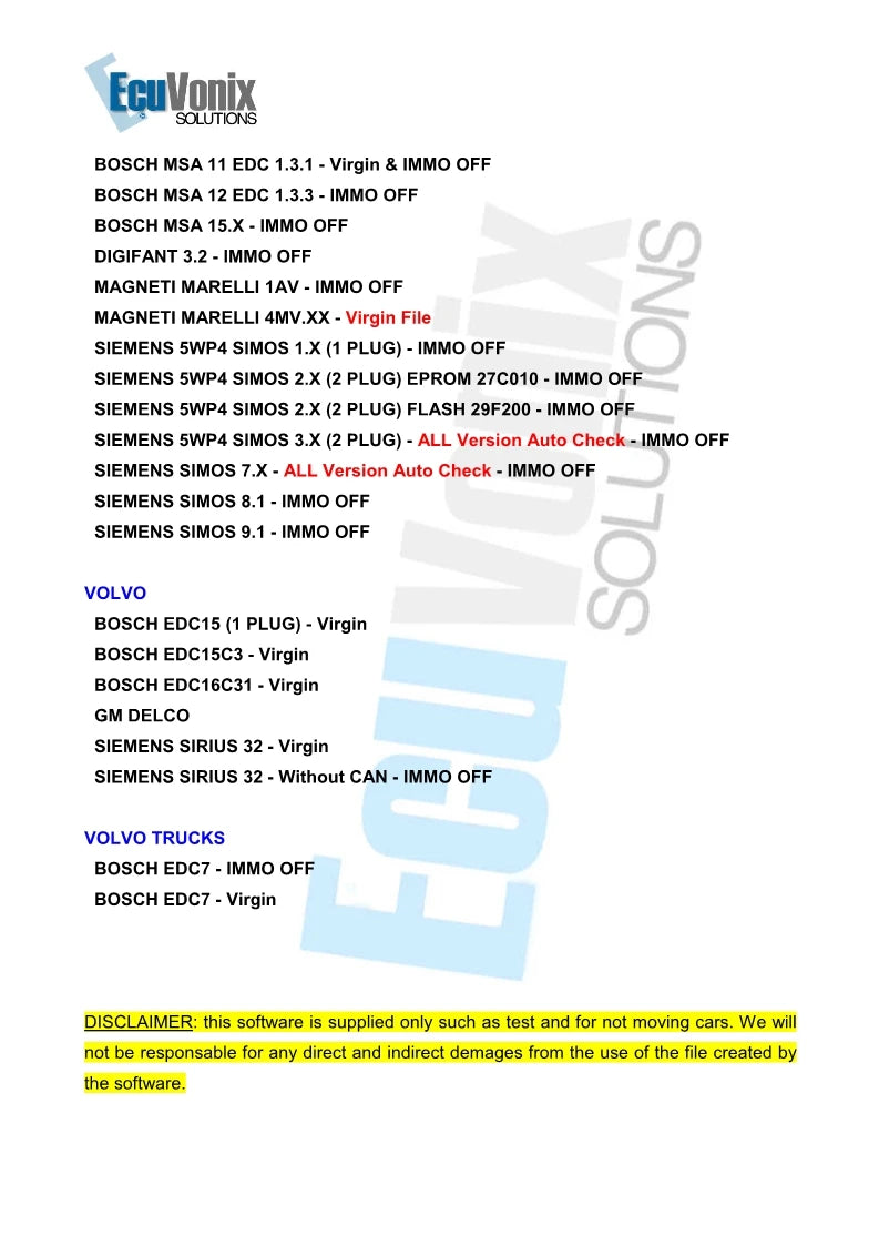 EcuVonix 3.2 Hot IMMO Universal Decoding V3.2 Remove IMMO Off with Keygen Unlimited Crack EcuVonix 3.2 Send link or CD or USB