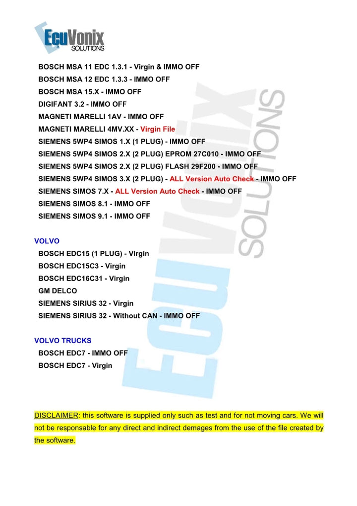 EcuVonix 3.2 Hot IMMO Universal Decoding V3.2 Remove IMMO Off with Keygen Unlimited Crack EcuVonix 3.2 Send link or CD or USB