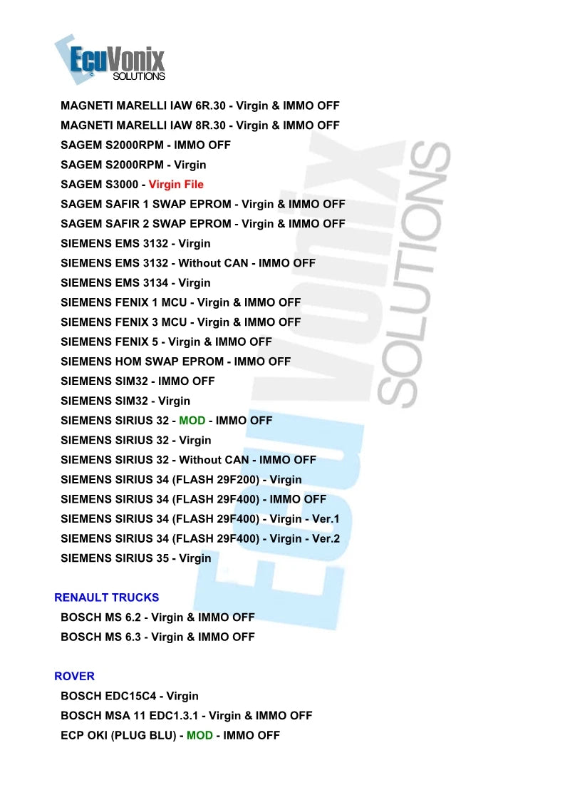 EcuVonix 3.2 Hot IMMO Universal Decoding V3.2 Remove IMMO Off with Keygen Unlimited Crack EcuVonix 3.2 Send link or CD or USB