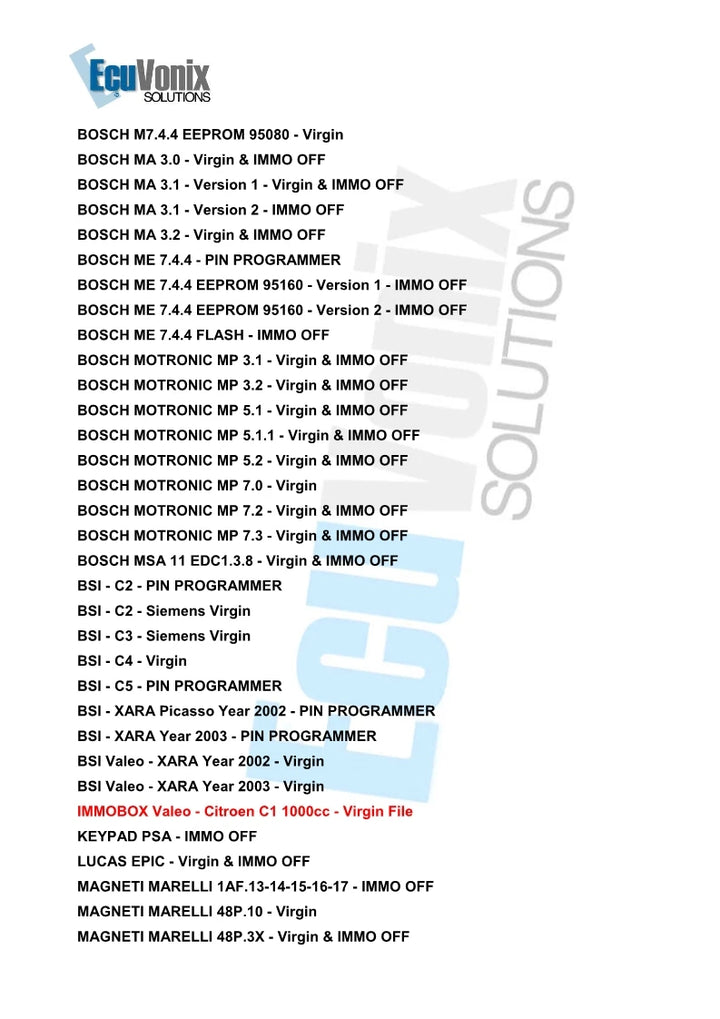 EcuVonix 3.2 Hot IMMO Universal Decoding V3.2 Remove IMMO Off with Keygen Unlimited Crack EcuVonix 3.2 Send link or CD or USB