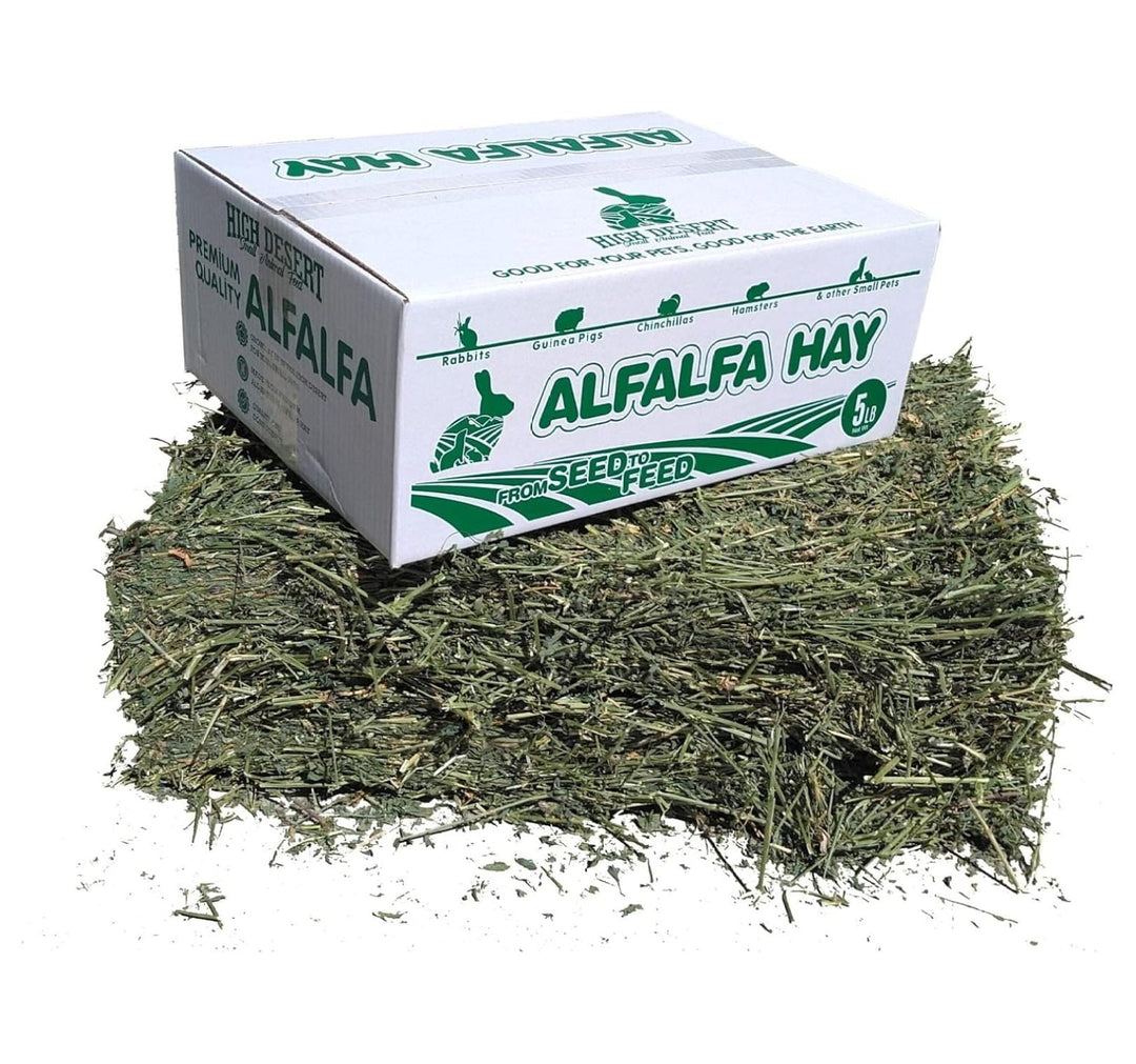 Alfalfa Hay - Dried Natural Alfalfa Hay for Rabbits, Guinea Pigs, Chinchillas, and - Protein and Fiber Rich Food for Small Animals - Healthy Pet Food