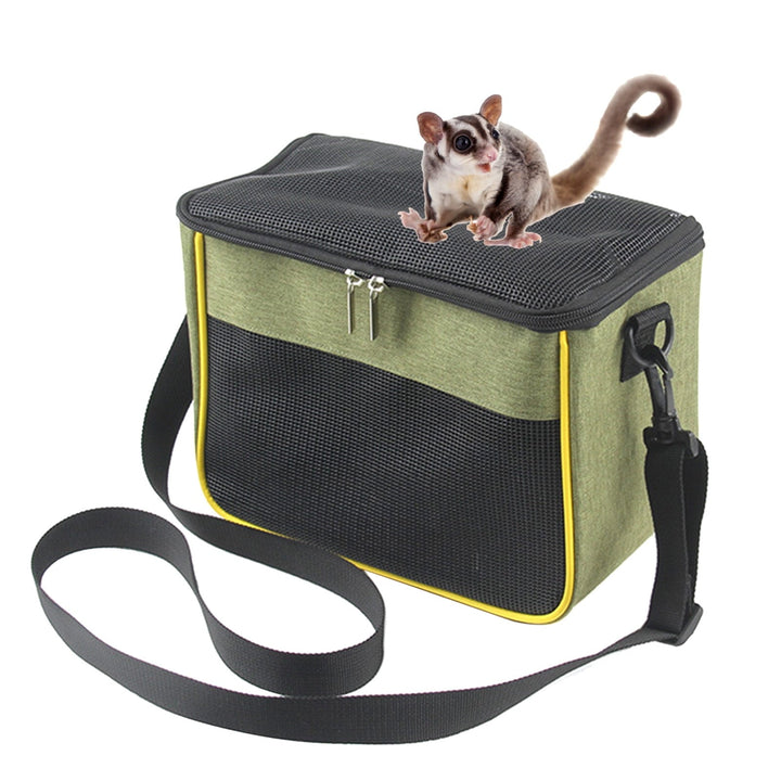 CIYISON Parrot Travel for Case Guinea Pig for Carrier Small Carrying Cage Portable Outgoing Gear Safe for Hamster Gerbil
