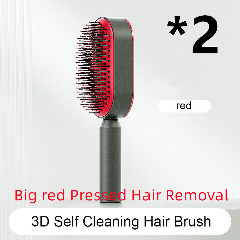Smart Self-Cleaning Hair Brush