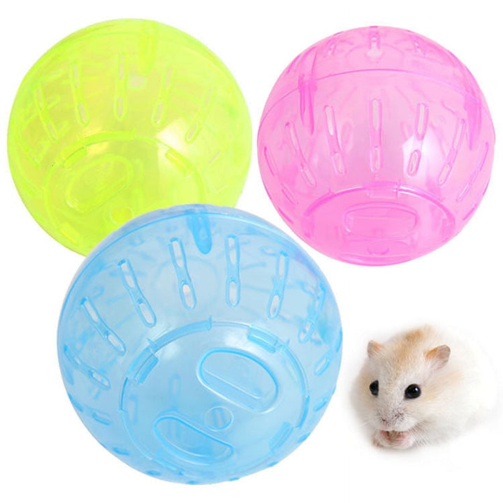 Linjieee Pet Rodent Mice Jogging Hamster Gerbil Rat Toy Exercise Ball Lovely