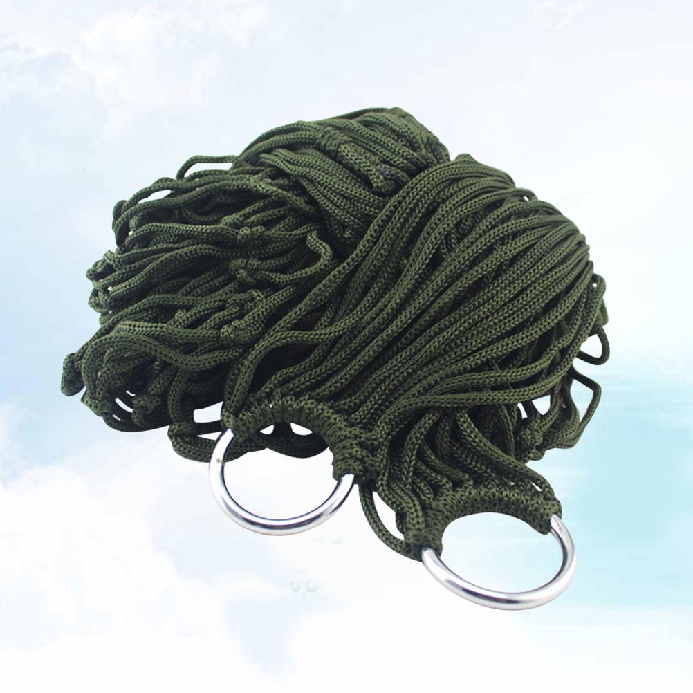 WHAMVOX 4Pcs Sleeping Swing Hammock Portable for Outdoor Enthusiasts in .8*3.1*0.2in