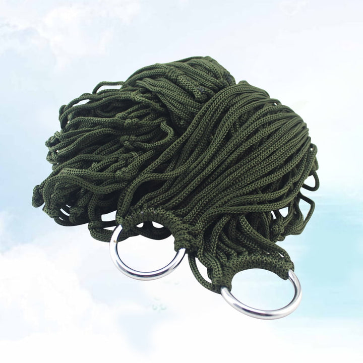 WHAMVOX 4Pcs Sleeping Swing Hammock Portable for Outdoor Enthusiasts in .8*3.1*0.2in