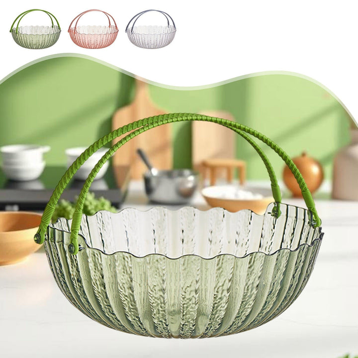 Nkmbld Large Capacity Dessert Plate Household Candy Snack Tray Multi-Colour Living Room Coffee Table Fruit Tray for Wedding, Outdoor Receptions, Banquets, Holiday Dining, White