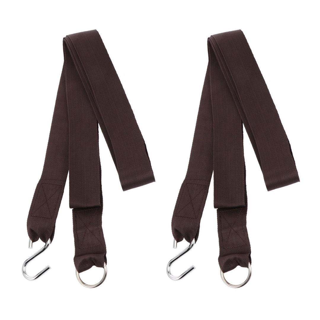 Raindrops 4Pcs Hammock Tree Strap Men and Women Outdoor Use 112.0x1.97x0.08in