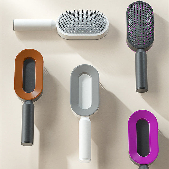 Smart Self-Cleaning Hair Brush
