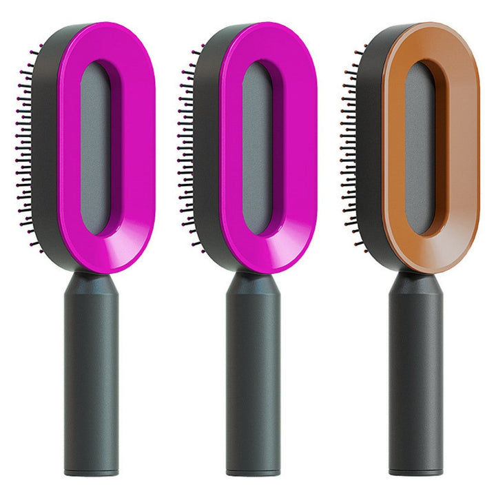 Smart Self-Cleaning Hair Brush