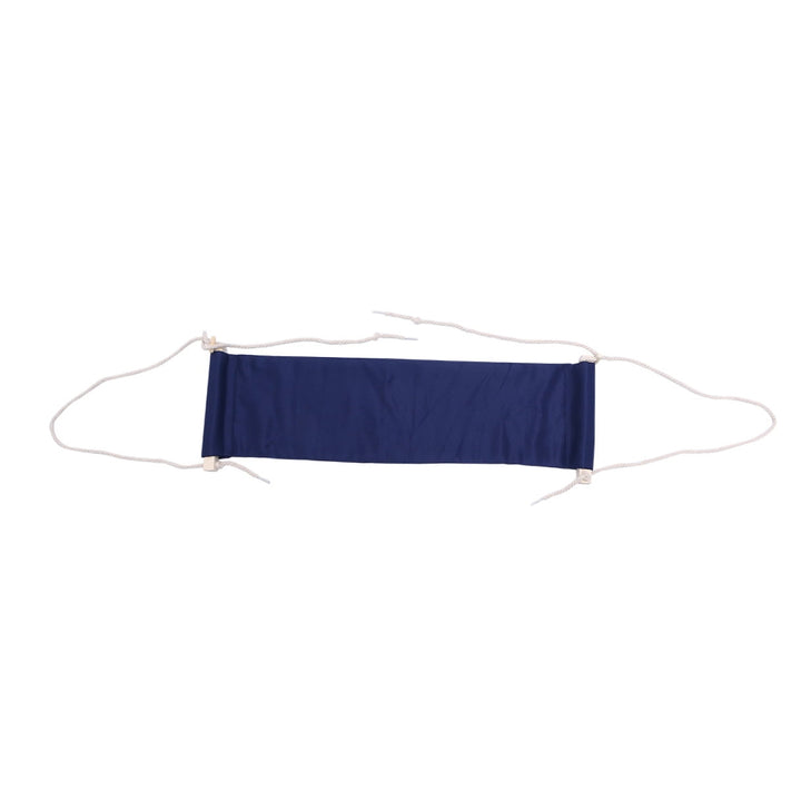FONWILYO 1Pcs Portable Desk Foot Hammock Bamboo Canvas Material for Home and Outdoor Use Dark Blue