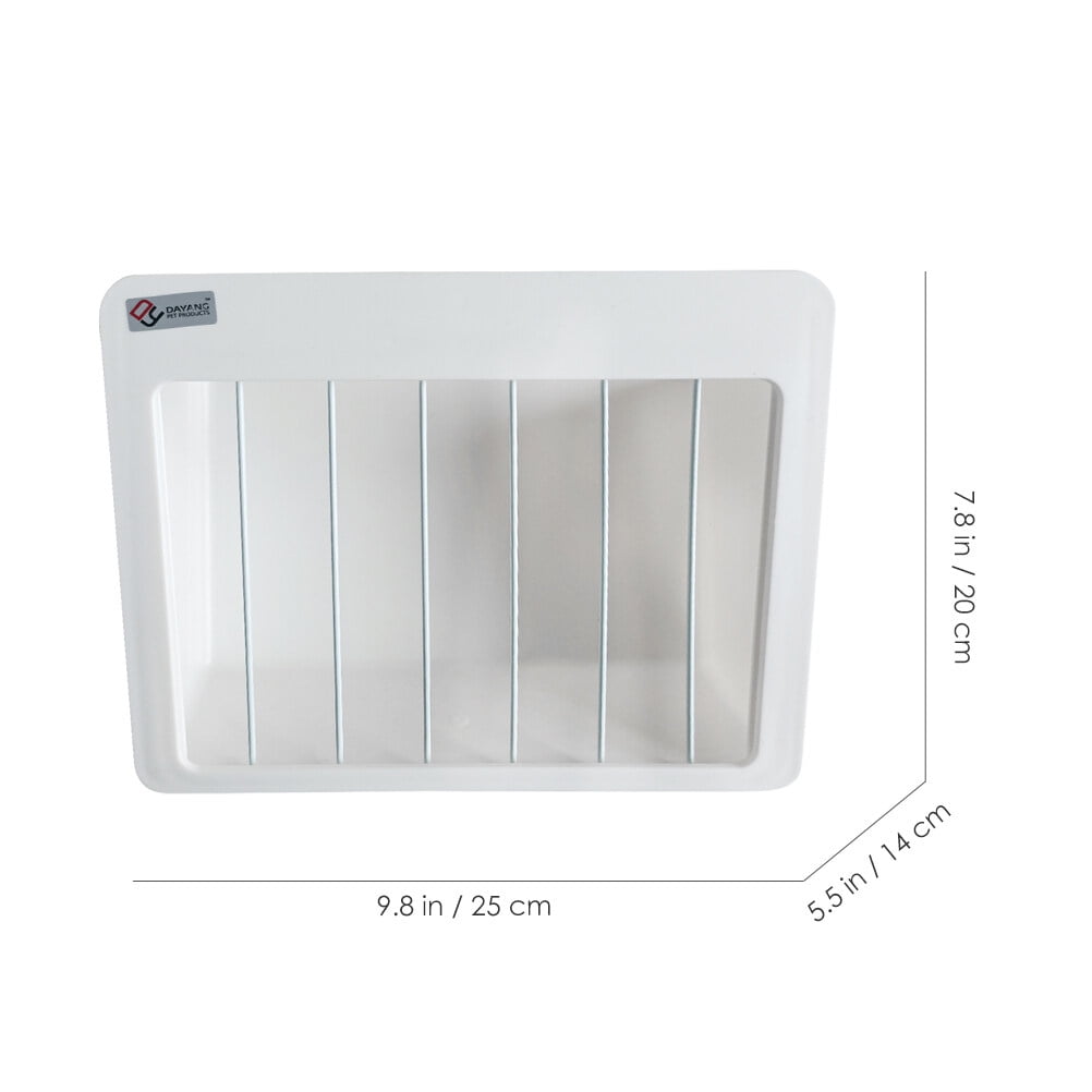 Tingshir Rabbit Hay Rack Bunny Hay Feeder Rabbit Cage Hay Dispenser Hay Storage Holder