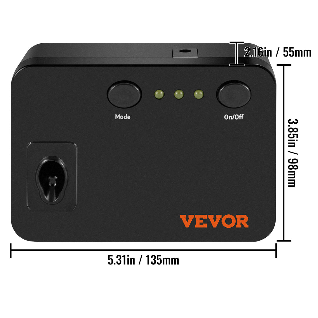 VEVOR Dual-Action Airbrush Kit Multifunctional Airbrush System Compressor 0.3mm Spray Gun for Cake Painting Nail Makeup Model