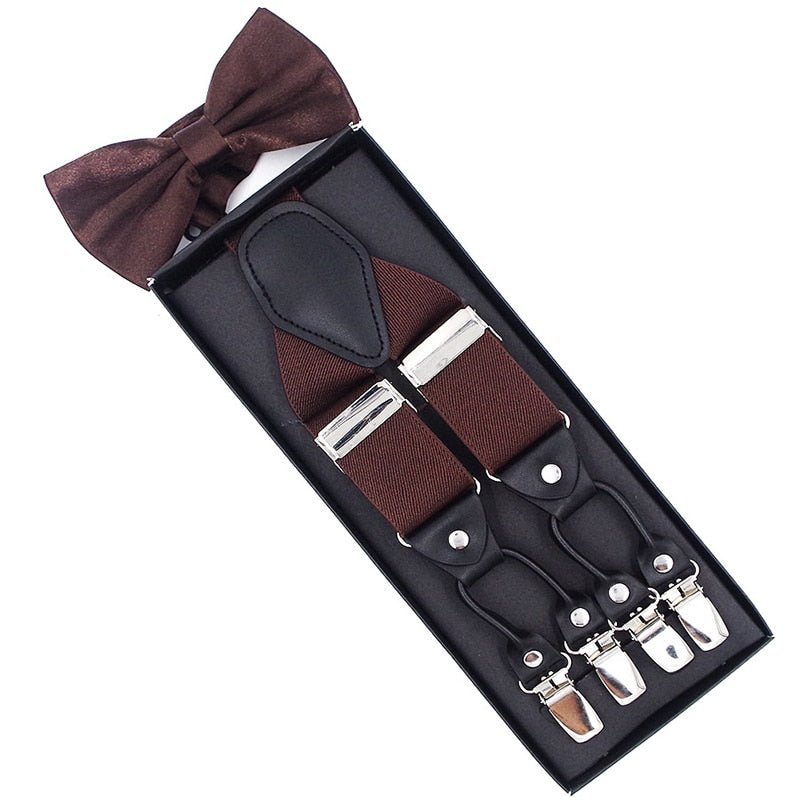 Arthur's Bow Tie and Suspenders Set