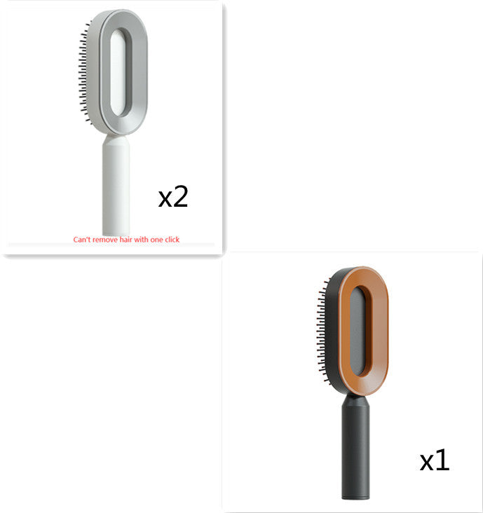 Smart Self-Cleaning Hair Brush