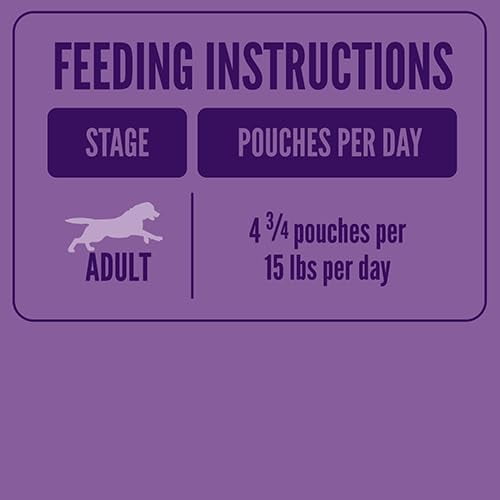 A Strong Heart Wet Dog Food Pouches, Chicken Casserole Dinner in Gravy, 3.5 oz Pouches (Pack of 24), Made in The USA with Real Chicken