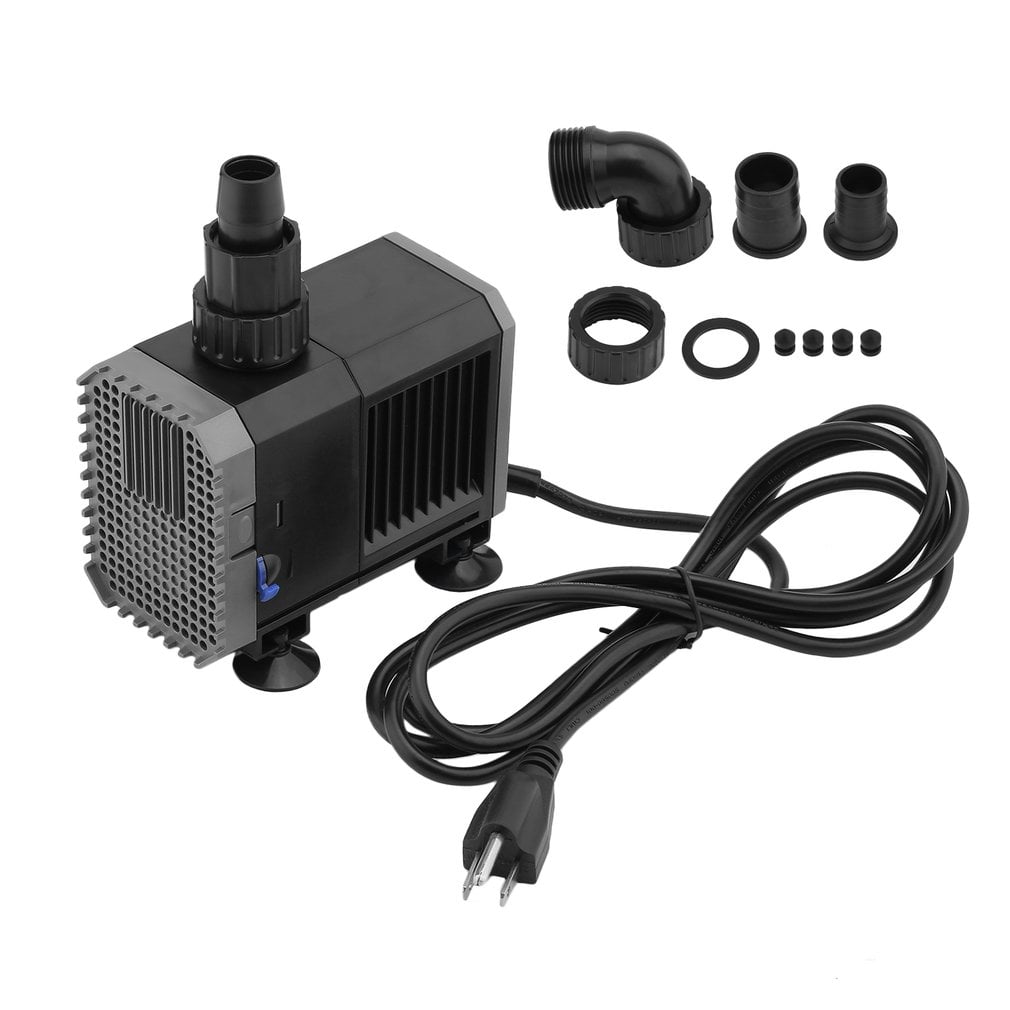 3000L/H Adjustable Submersible Pump Ultra-Quiet Aquarium Fish Tank Water Pump