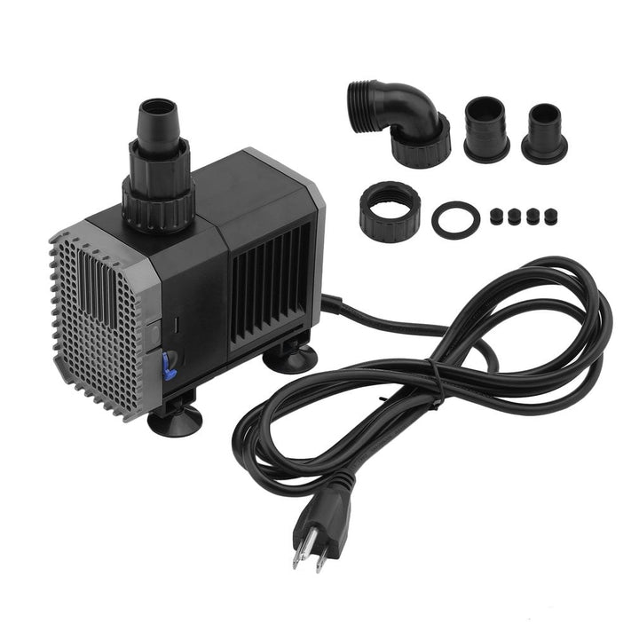 3000L/H Adjustable Submersible Pump Ultra-Quiet Aquarium Fish Tank Water Pump