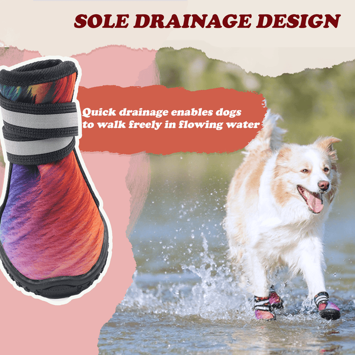 Furmate Dog Shoes for Smal Medium Large Dogs