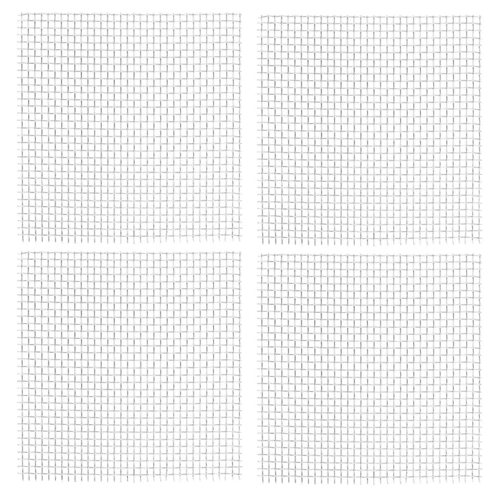ROSENICE 15Pack Silver Square Aquatic Moss Mesh for Low Maintenance and Freshwater