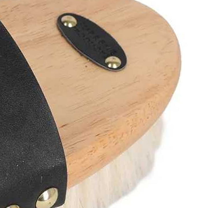 Supreme Products Gleaming Leather Handled Horse Brush