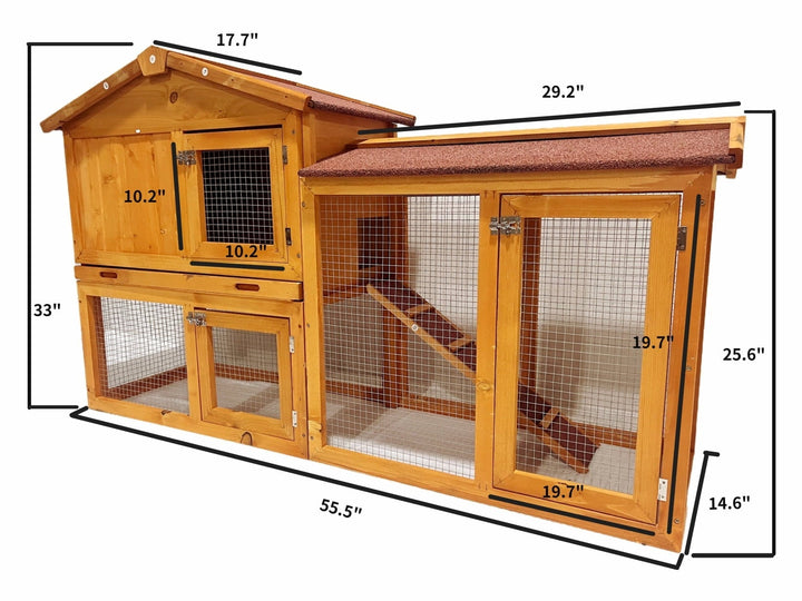 Sturdy Outdoor Chicken Coop for Playground Safety - Portable Poultry Pen with Locking Door, Ventilated Shelter, and Predator-Proof Design for Backyard Flocks