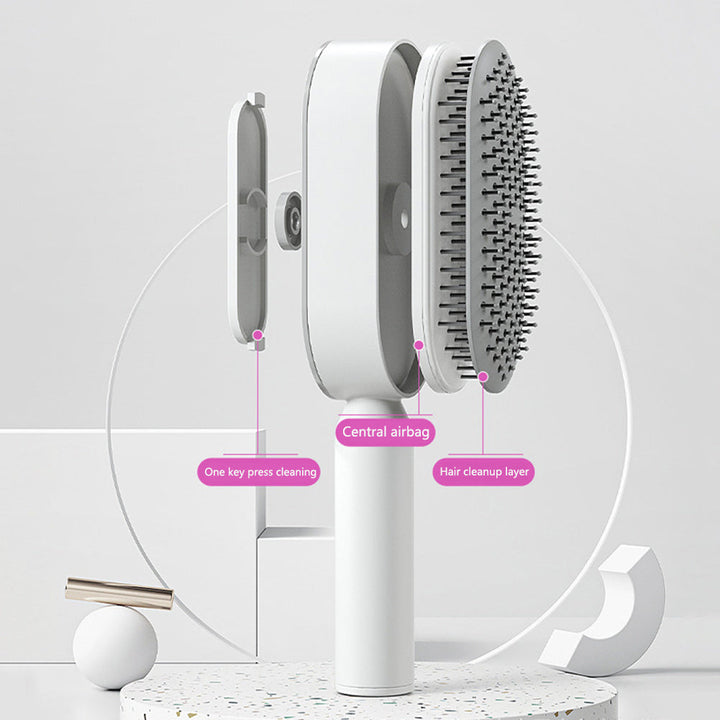 Smart Self-Cleaning Hair Brush
