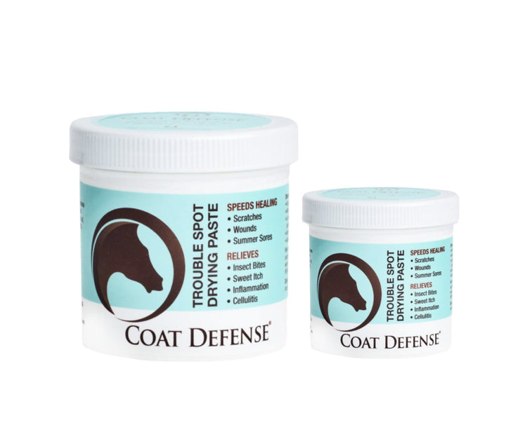 Coat Defense Trouble Spot Drying Paste for Horses | 24oz