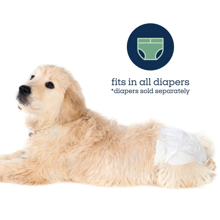 Pet Life Unlimited Health Tracker Diaper Liners, One Size, 18ct