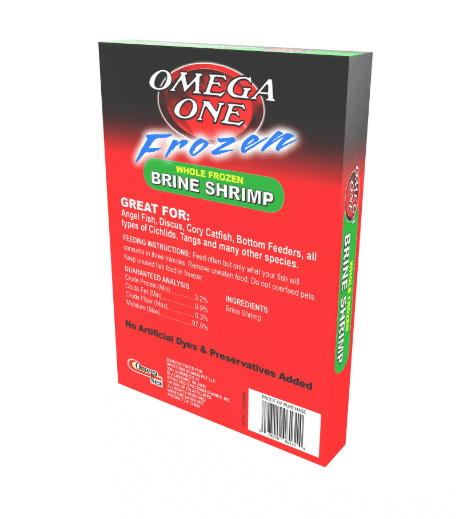 Omega™ One Frozen Brine Shrimp Fish Food, 3.5 Oz