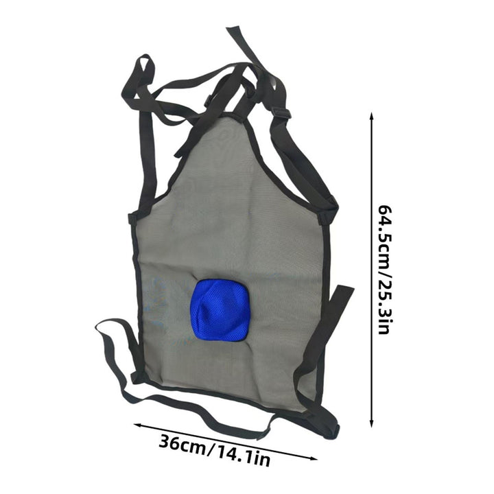 Anti Breeding Buck Apron Anti Mating Skirt with Chest Strap for Goats Sheep and Collar Breeding Control Goat Skirt Adjustable Mating for Goats Shee Blue