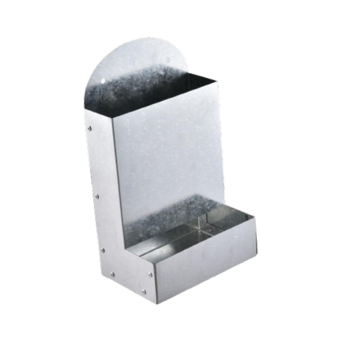 balikha Chicken Feeder Food Container Versatile Supplies Easy Installation Coop Dispenser Grit Feeder for Farm Animals Chook Hen Duck
