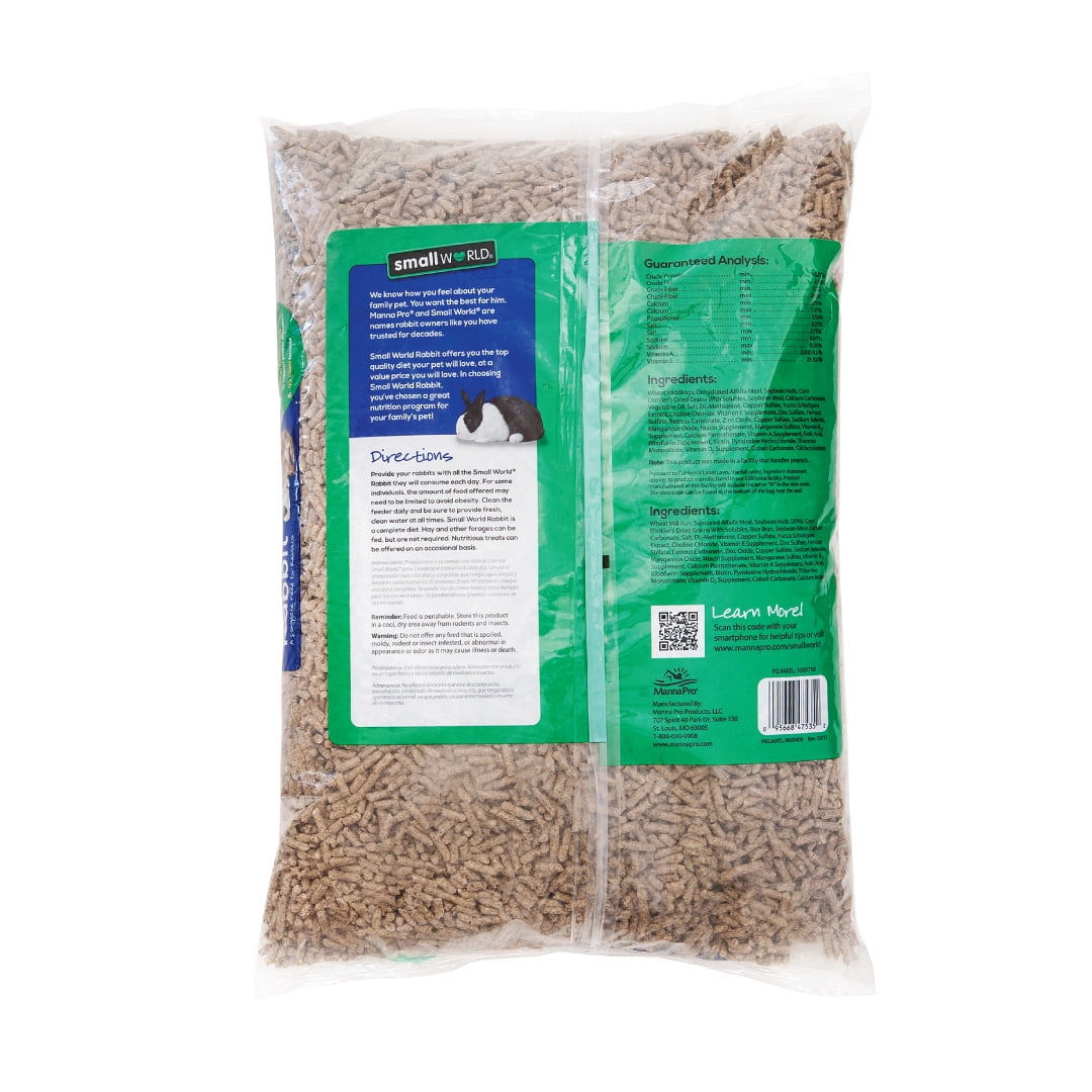Small World Complete Feed for Rabbits - 10 lbs.