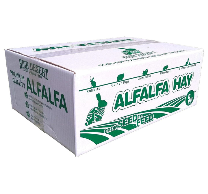 Alfalfa Hay - Dried Natural Alfalfa Hay for Rabbits, Guinea Pigs, Chinchillas, and - Protein and Fiber Rich Food for Small Animals - Healthy Pet Food
